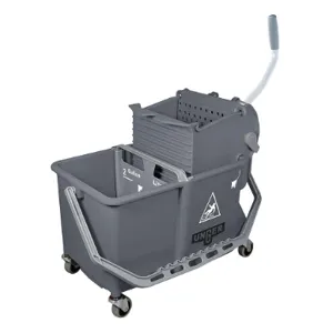 UNGER COMSG Mop Dual Bucket with Side Wringer 4 gallon | AG9EUN 19YD13