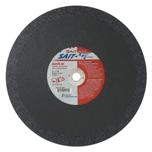 UNITED ABRASIVES-SAIT 24160 Abrasive Cut Wheel 14 Inch Diameter 0.125 Inch T 20mm Arbor Hole | AE4MGV 5LTT0