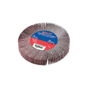 UNITED ABRASIVES-SAIT 72132 Flap Wheel 4.5 Inch Diameter 5/8-11 Arbor 60 Grit | AF7VJE 22PT50