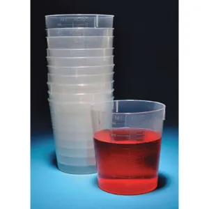 UNITED SCIENTIFIC BST500 Beaker 500ml 50ml Polypropylene White Pk 25 | AF7ZVB 23YW27