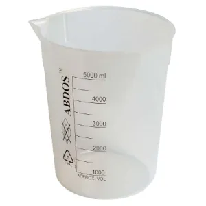 UNITED SCIENTIFIC P50608 Beaker 10 000ml 1000ml Polypropylene White | AF7ZVK 23YW43