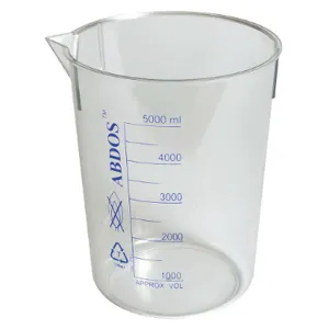 UNITED SCIENTIFIC P50704 Beaker 500ml Polymethylpentene Clear Pk6 | AF7ZVM 23YW47