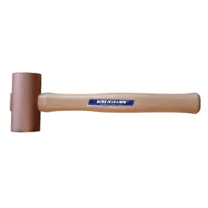 VAUGHAN BM150 Mallet Brass 11 Inch Length Standard Tool | AF7XGL 22UZ63