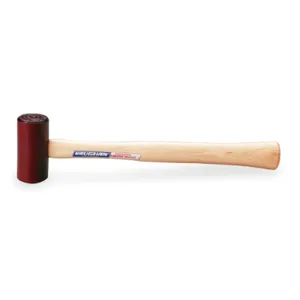 VAUGHAN RM150 Rawhide Mallet, Hardwood Handle, 6 Oz | AE3BZW 5C553