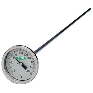 VEE GEE 82200-36 Compost Dial Thermometer | AF6VNW 20KL37