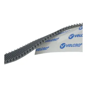 VELCRO 128918 Hook Tape Fastener 1 Inch Silver | AA6UTQ 15A779