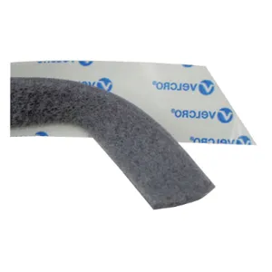 VELCRO 128919 Loop Tape Fastener 1 Inch Silver | AA6UTR 15A780