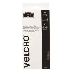 VELCRO 90812 Gray 1x4 Inch - Pack Of 10 | AF2BTJ 6PXV9