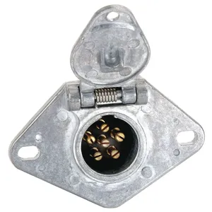 VELVAC 055052 Trailer Connector Socket 12-24V | AH4WNX 35NL09