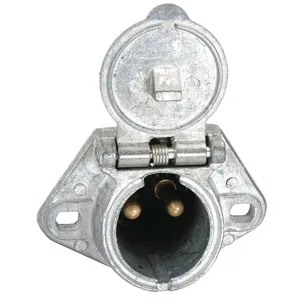 VELVAC 593121 Dual Pole Receptacle 200A | AH4WPY 35NL46