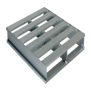 VESTIL AP-4048 Heavy Duty Aluminium Pallet, 4000 Lb. Capacity, 40 x 48 Inch Size | AG7LVD