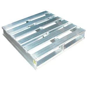 VESTIL AP-4848 Heavy Duty Aluminium Pallet, 4000 Lb. Capacity,48 x 48 Inch Size | AG7LVG