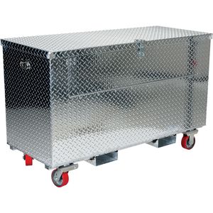 VESTIL APTS-3060-CF-FD Aluminium Tool Box, Fold Down, Caster/fork, 30 Inch x 60 Inch Size | AG7LXJ