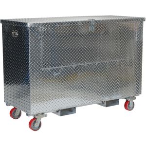 VESTIL APTS-3660-CF-FD Aluminium Tool Box, Fold Down, Caster/fork, 36 Inch x 60 Inch Size | AG7LYB