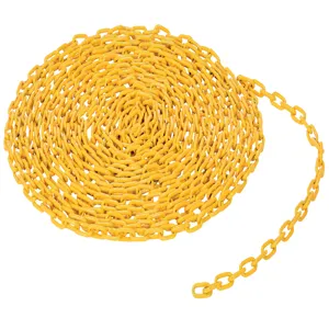 VESTIL BOL-CHAIN Powder Coat, 3/16 Inch Chain, Yellow | AG7MMN