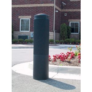 VESTIL BPC-DR-B Bollard Cover, 52 Inch Size | AG7MRK