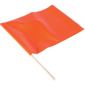 VESTIL CCONE-FLAG Optionale Verkehrskontrollflagge, Orange | AG7PGU