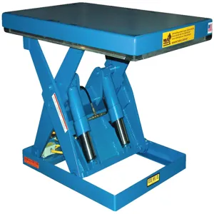 VESTIL EHLTS-3-31 Single Leg Scissor Lift, 3000 Lb. Capacity, 48 Inch x 48 Inch Size | AG7RJM