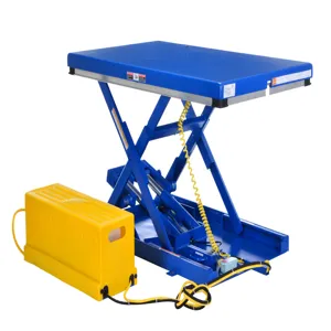 VESTIL EHLTX-1-39 Electric Scissor Lift, 1000 Lb. Capacity, 39 Inch Size | AG7RKW