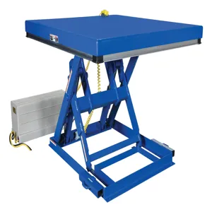 VESTIL EHLTX-3-39 Electric Scissor Lift, 3000 Lb. Capacity, 39 Inch Size | AG7RKZ