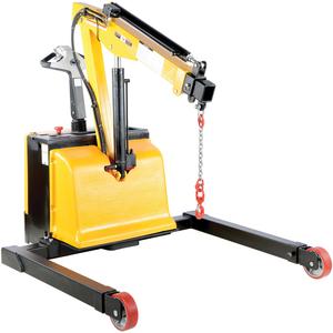 VESTIL EPFC-25-AA Adjustable Electric Powered Floor Crane, 2500 Lb. Capacity | AG7RPM