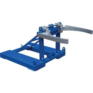 VESTIL FPDL-11-H Drum Handler, Top Grip, 48-3/8 x 28-1/2 x 22-3/8 Inch Size, 1100 Lb. Capacity, Blue | AG7TFQ