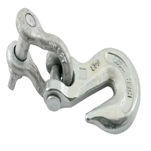 VESTIL HOOK-R-4 Rigid Grab Hook with Clevis, 4000 Lb. Capacity | AG7UFE