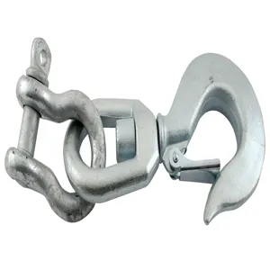 VESTIL HOOK-S-10 Swivel Hook with Clevis, 10000 Lb. Capacity | AG7UFF