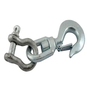 VESTIL HOOK-S-6 Swivel Hook with Clevis, 6000 Lb. Capacity | AG7UFH