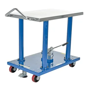 VESTIL HT-20-2436A Hydraulic Post Table, 2000 Lb. Capacity, 24 x 36 Inch Size | AG7UKG