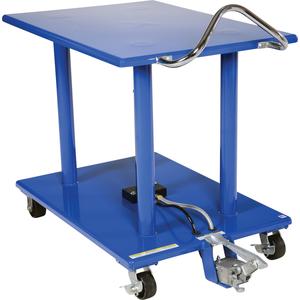 VESTIL HT-20-3042 Hydraulic Post Table, 2000 Lb. Capacity, 30 x 42 Inch Size | AG7UKM