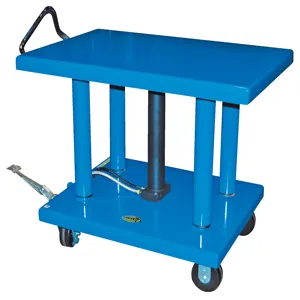 VESTIL HT-60-2436 Hydraulic Post Table, 6000 Lb. Capacity, 24 x 36 Inch Size | AG7UKW