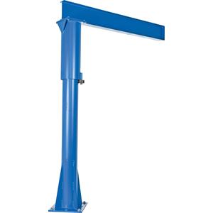 VESTIL JIB-FM-40 Jib, 4000 Lb. Capacity, Floor Mount, Blue | AG7URB