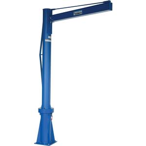 VESTIL JIB-P-10-6-10 Multi Station Jib Crane, 1000 Lb. Capacity, 71.75 x 119.82 Inch Size | AG7URQ