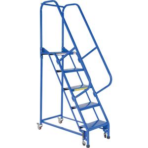 VESTIL LAD-PW-18-5-P Standard Slope Ladder, Perforated, 16.8125 Inch Size, 5 Step | AG7VBV