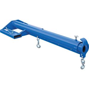 VESTIL LM-EBT-6-11 Economy Telescoping Lift Boom, Blue / Yellow 6000 Lb. Capacity, 11 Inch Size | AG7VTM