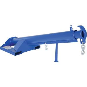 VESTIL LM-F15-4-24 Lift Master Boom, Blue / Yellow 15 Degree, 4000 Lb. Capacity, 24 Inch Fork | AG7VTW