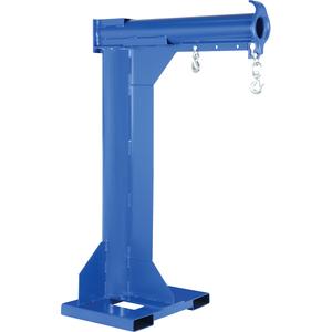 VESTIL LM-HRNT-4-24 High Rise Boom, Blue / Yellow Non Telescoping, 4000 Lb. Capacity, 24 Inch Size | AG7VUC