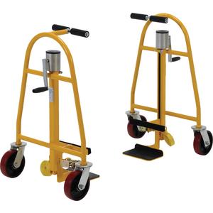 VESTIL MFM-1300 Crate Mover, Mechanical Lift, 15-1/2 x 29-1/4 x 31-1/8 Inch Size, Yellow, Steel | AG7WCJ