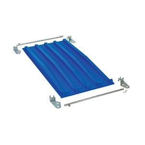 VESTIL PLID-D-33-BU blauer Poly-Deckel, Größe 0.33, Stil D-Trichter | AG7XDV