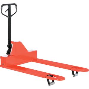 VESTIL PM4-3348-LP Low Profile Pallet Truck, 4000 Lb. Capacity, 33 x 48 Inch Size | AG7XGP