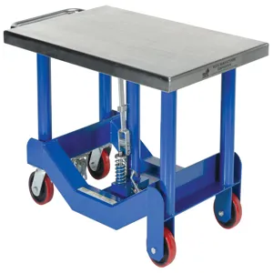 VESTIL PT12-40 Post Lift Table, 4000 Lb. Capacity, Low Profile | AG7XRK