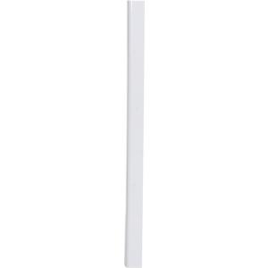 VESTIL PVC-48R-WH PVC Corner Guard, Round White, 48 Inch Size | AG7XTP 5MKF1