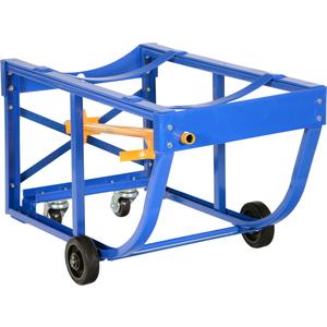 VESTIL RDC-60-5-PO Rotating Drum Cart, Polyolefin, 800 Lb. Capacity | AG7XXP