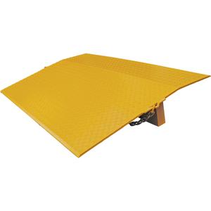 VESTIL SE-4830 Truck Dockplate, 5000 Lb. Capacity, 48 Inch x 30 Inch Size, Yellow, Steel | AG7YQG 5XPJ3