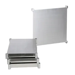 VESTIL SSS-2436-SK Shelving Kit, 36 x 24 Inch Size, Stainless Steel | AG7ZNG