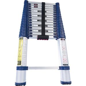 VESTIL TLAD-15-1 Telescopic Ladder, 6 Inch Size, 15 Feet 250 Lb. Capacity | AG8AUX
