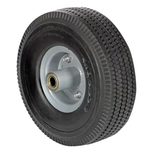 VESTIL UFBK-10-WHL-58 Urethane Wheel, 5/8 Inch Bearing, Black | AG8BGA