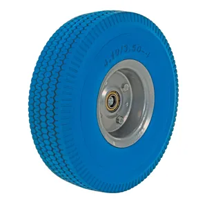 VESTIL UFBL-10-WHL-58 Urethane Wheel, 5/8 Inch Bearing, Blue | AG8BGC