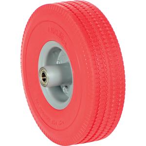 VESTIL UFRD-10-WHL-58 Urethane Wheel, 5/8 Inch Bearing, Red | AG8BGD